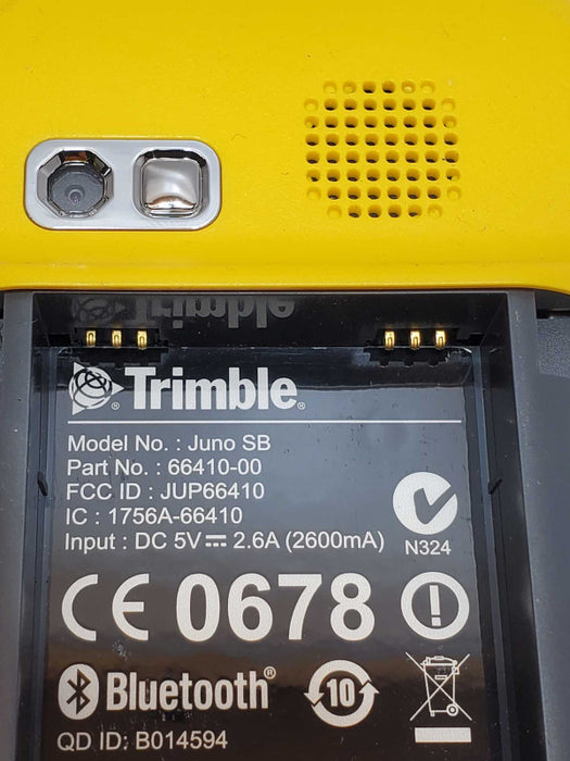 Trimble JUNO SB Outdoor GPS Mapping Data Collector 66410-00, Powers on, AS-IS _