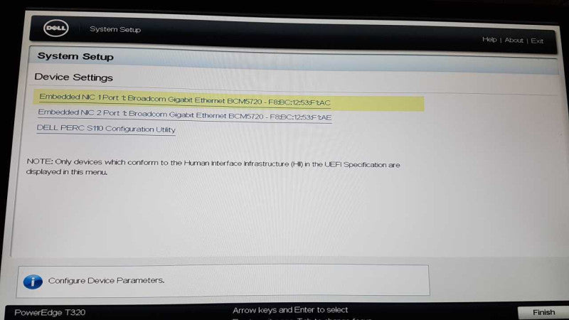 Dell Poweredge T320 Xeon E5-1410 v2 @ 2.80ghz / 8gb ram / Perc S110 Ctrl #