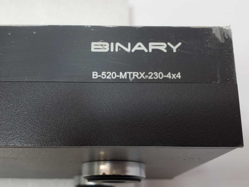 Binary B-520-MTRX-230-4x4 HDMI 4x4 Matrix Switcher _