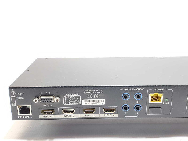 Binary B-520-MTRX-230-4x4 HDMI 4x4 Matrix Switcher _