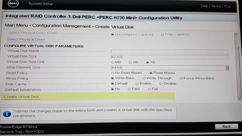 Dell Poweredge R730xd Xeon E5-2620 V3 @ 2.40ghz / 16gb ram / H730 raid ctrl #