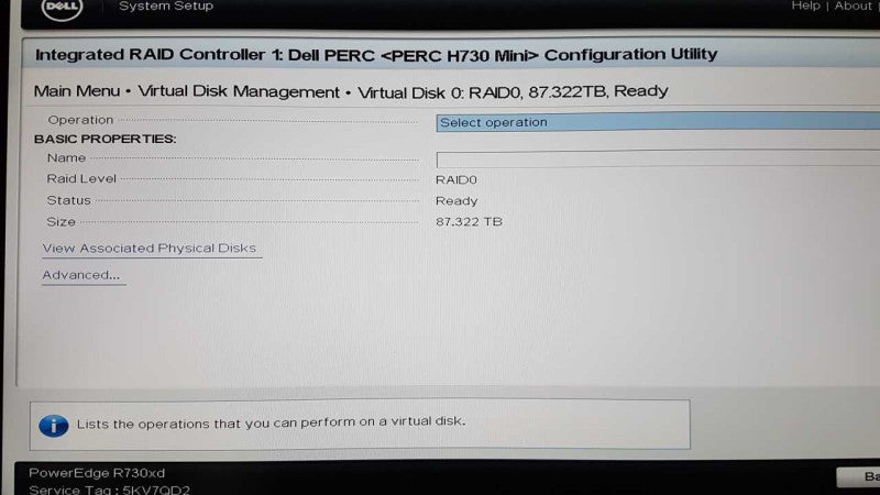 Dell Poweredge R730xd Xeon E5-2620 V3 @ 2.40ghz / 16gb ram / H730 raid ctrl #