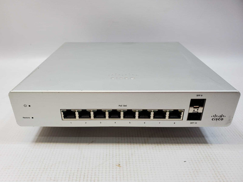 Cisco Meraki MS220-8P-HW 8-Ports Desktop Ethernet Switch *UNCLAIMED* (