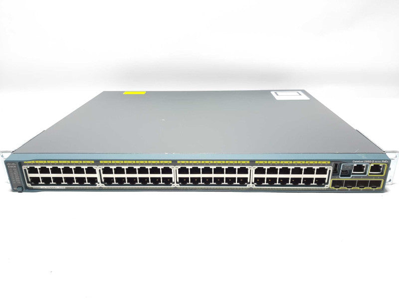 Cisco Catalyst 2960-S PoE+ 270W 48-Port GigEth Switch WS-C2960S-48LPS-L +