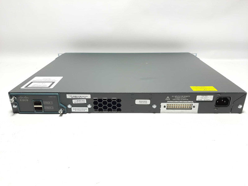 Cisco Catalyst 2960-S PoE+ 270W 48-Port GigEth Switch WS-C2960S-48LPS-L +