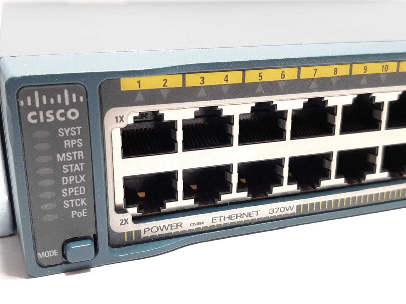 Cisco Catalyst 2960-S PoE+ 270W 48-Port GigEth Switch WS-C2960S-48LPS-L +