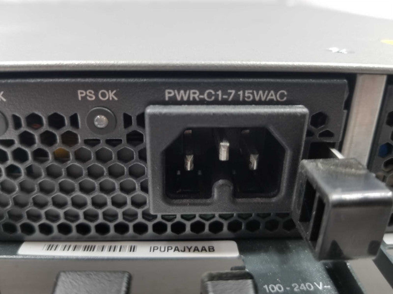 Cisco WS-C3850-12S-E 12-Port Gigabit 3850 Switch w/ 2x AC Power ~