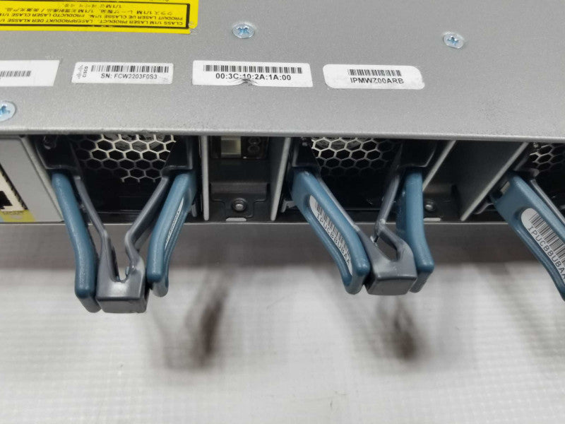 Cisco WS-C3850-12S-E 12-Port Gigabit 3850 Switch w/ 2x AC Power ~