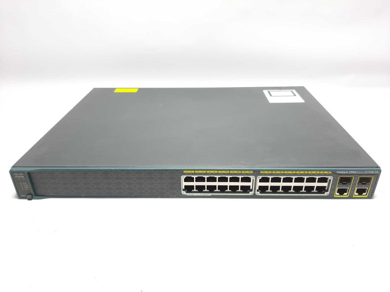 Cisco catalyst 2960SI PoE-24 24-Port Ethernet Switch C2960-24PC-S V06 +