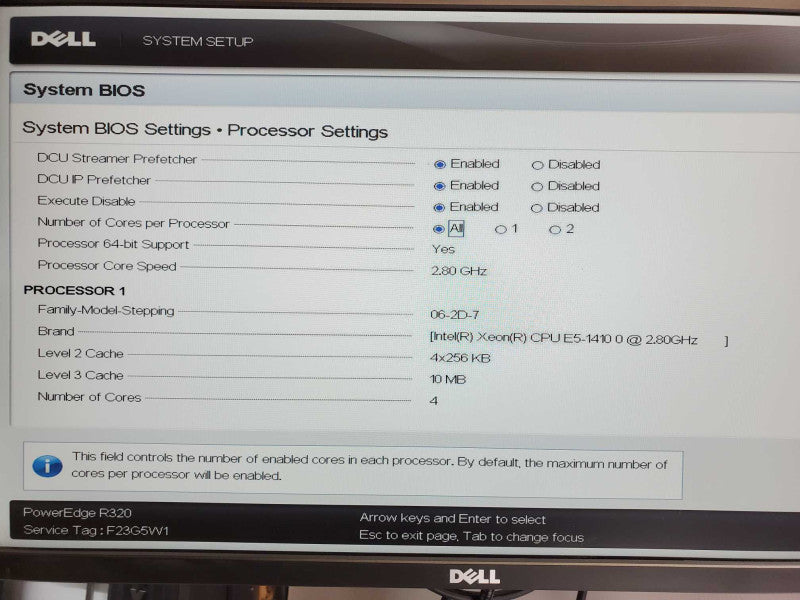 Dell PE R320, Xeon E5-1410 2.8GHz, 8GB, 2x PSU, 3.5\\" Bays _