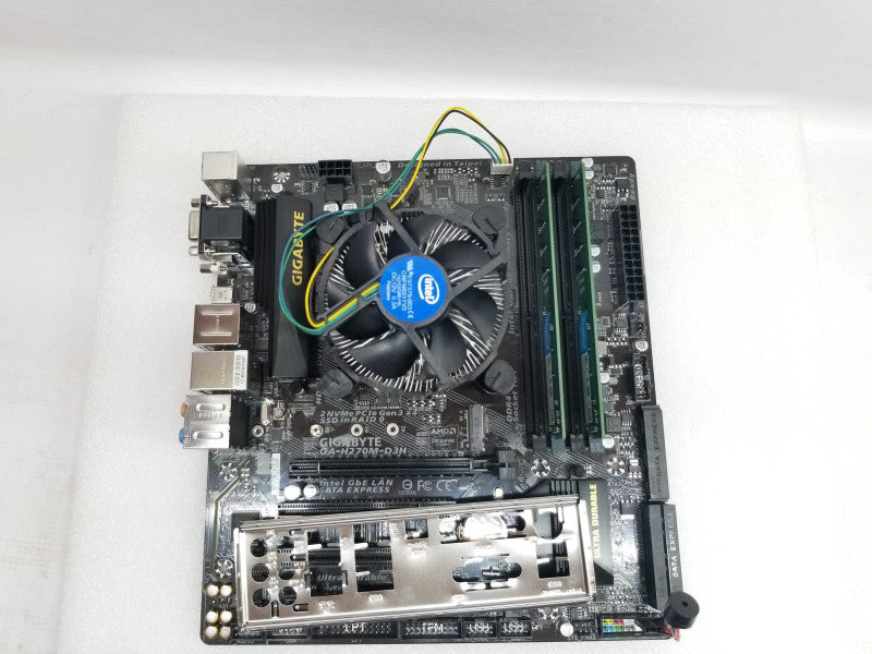 GIGABYTE GA-H270M-D3H 1151 Socket, Intel Pentium G4600 3.6GHz/8GB DDR4, TESTED ~