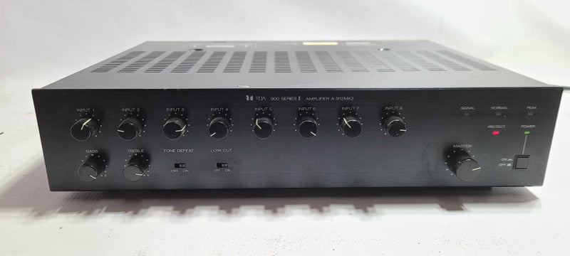 TOA 900 Series II A-912MK2 8-Channel Modular Mixer/Amp 120W $