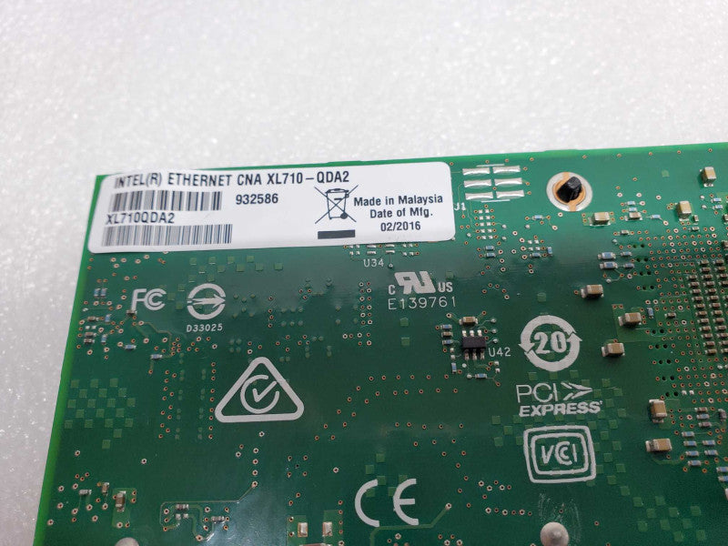 Intel XL710QDA2 XL710-QDA2 Dual Port 40GbE Ethernet Network Adapter _