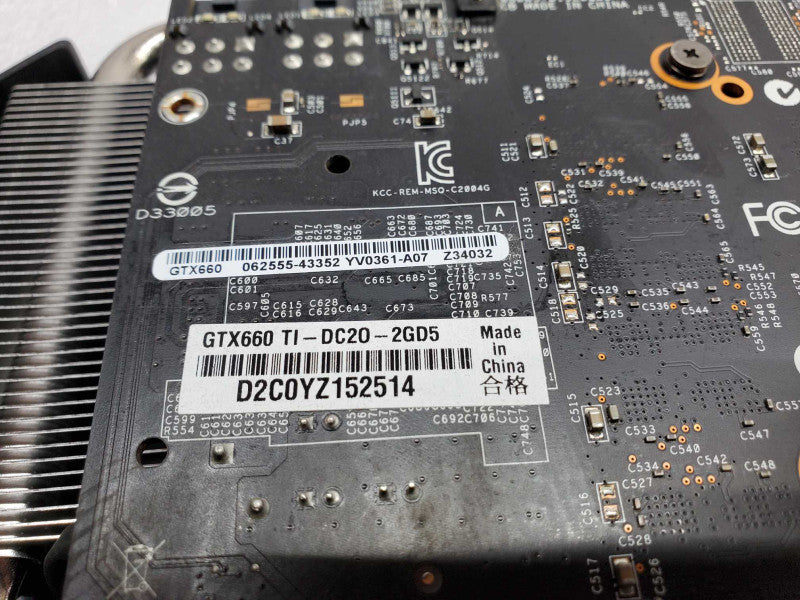 Asus DirectCU II GTX660TI-DC20-2GD5 GDDR5 Graphics card _