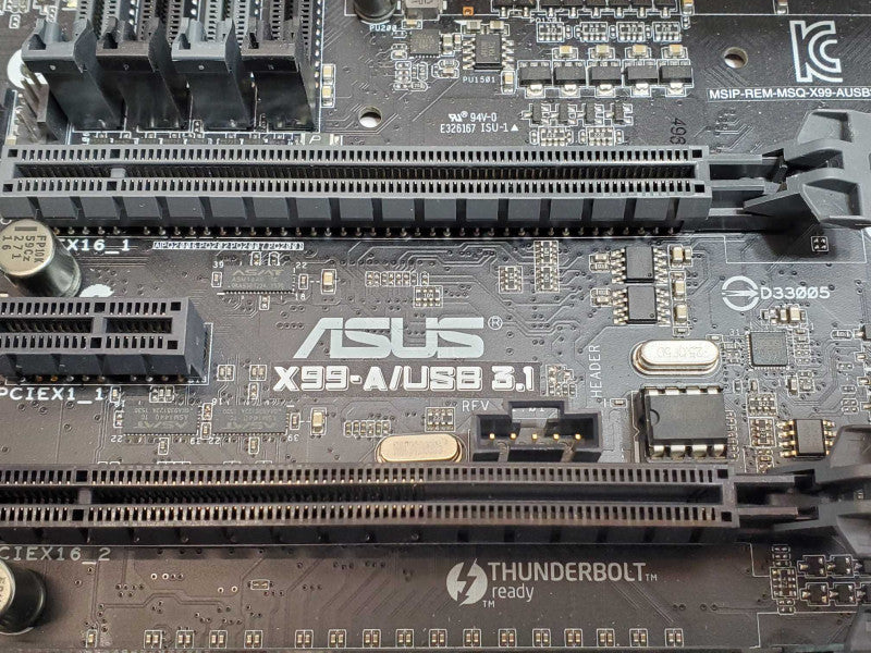 Asus X99-A/USB 3.1 DDR4 ATX Board with Core I7-5820K 3.3GHz CPU, No RAM _