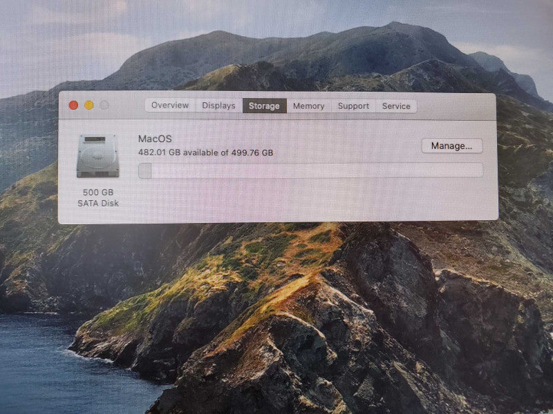 Mac Mini 2012 Core i5-3210M @ 2.5 GHz 4GB Ram 500GB HDD (