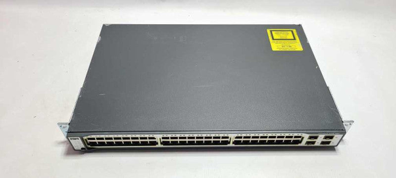 Cisco Catalyst WS-C3750-48TS-E 48-Port POE Ethernet 4xSFP Ports Network Switch $
