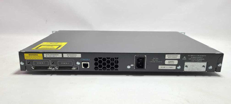 Cisco Catalyst WS-C3750-48TS-E 48-Port POE Ethernet 4xSFP Ports Network Switch $