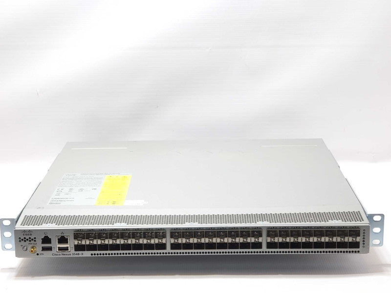 Cisco N3K-C3548P-10GX 48-Port SFP+ Nexus Switch, 2x PSU, Powers on, AS-IS _