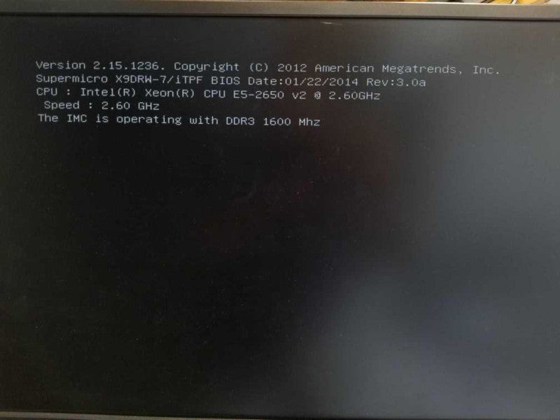 SuperMicro X9DRW-7, 2x Xeon E5-2650v2 2.6GHz, 128GB DDR3 RAM, 2x PSU 2.5 $
