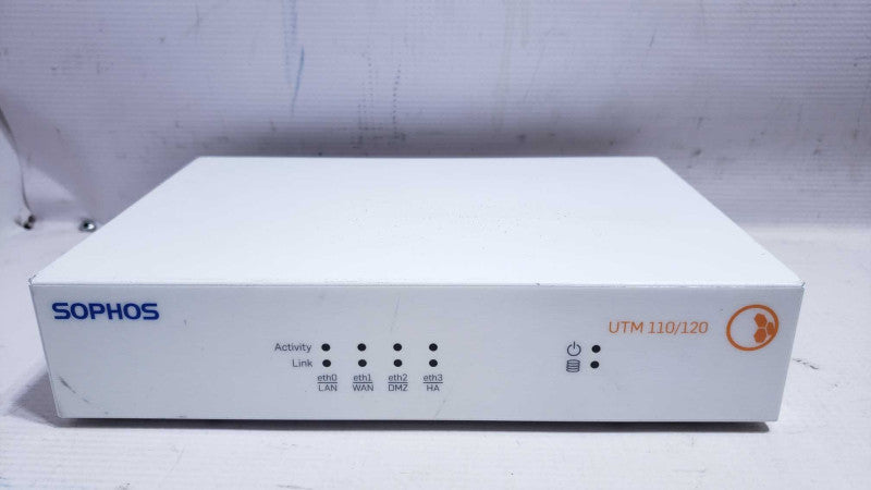 Sophos UTM 110/120 Rev 5 Firewall Security Appliance Router [