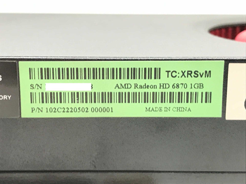 AMD Radeon HD 6870 1GB DDR5 GPU For Mac +