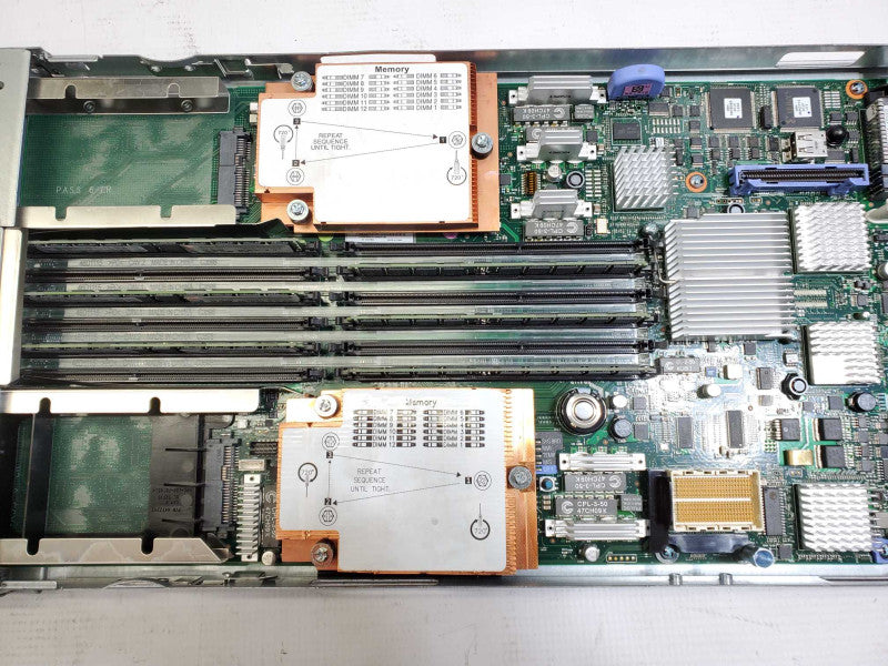 IBM 7870-AC1 SERVER BLADE 2X XEON E5530 24GB DD3 AS-IS QTY