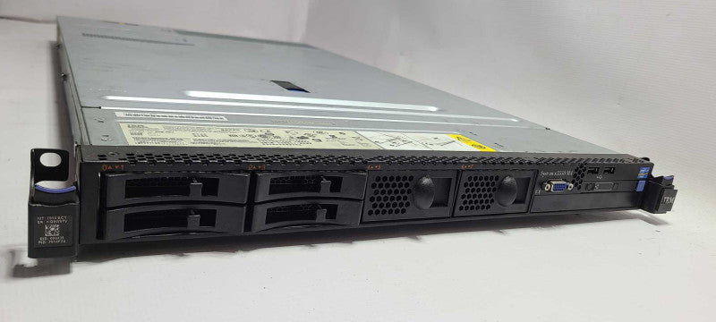 IBM System X3550 M4 2x Xeon E5-2640 2.5GHz 32GB RAM M5510 4x 2.5\\" Bays 2x PSU $