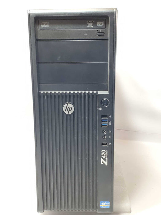 HP Z420 WS, Intel Xeon E5-1650v2 3.5GHz, 32GB ECC DDR3 RAM, 3x HDD Trays _