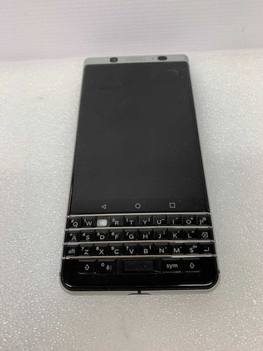 BlackBerry KEYone BBB100-1 32GB android 7.1.0 / missing sim tray cover , E Key #