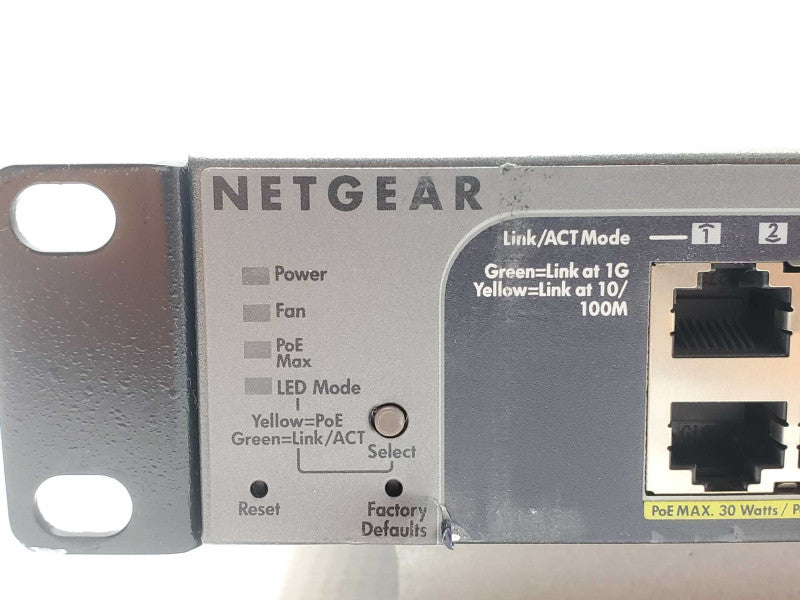 NETGEAR ProSafe GS752TP 48 Port Gigabit Smart Switch w/ POE and 4 SFP Ports _