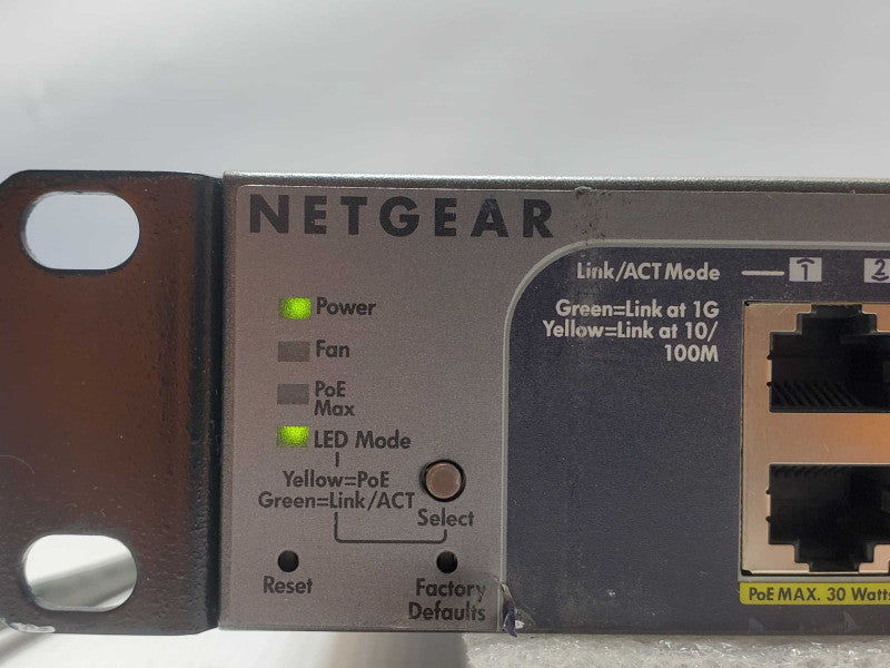 NETGEAR ProSafe GS752TP 48 Port Gigabit Smart Switch w/ POE and 4 SFP Ports _