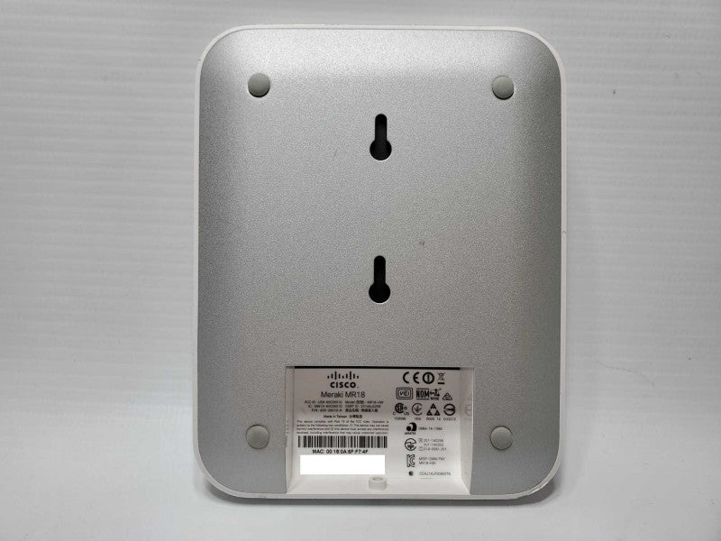 Cisco Meraki MR18-HW MR Series Cloud Managed Access Point *Unclaimed* (