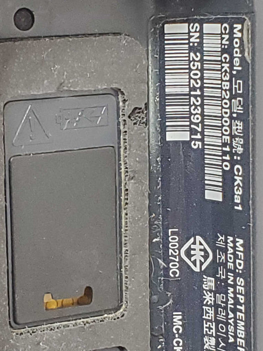 Intermec CK3a1 Wireless Barcode scanners CK3B20D00E100 _
