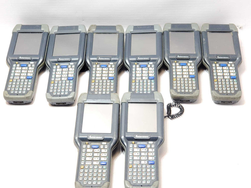 Lotof 8x Intermec CK3a1 Wireless Barcode scanners CK3B20D00E100 Powers on ASIS _
