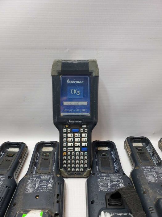Lotof 8x Intermec CK3a1 Wireless Barcode scanners CK3B20D00E100 Powers on ASIS _