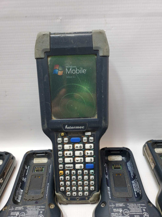 Lotof 8x Intermec CK3a1 Wireless Barcode scanners CK3B20D00E100 Powers on ASIS _