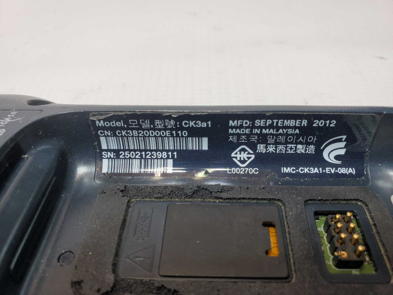Lotof 8x Intermec CK3a1 Wireless Barcode scanners CK3B20D00E100 Powers on ASIS _