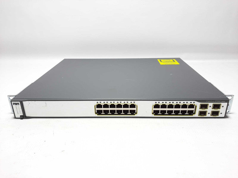 Cisco WS-C3750G-24TS-1U 24 Port Gigabit Network Switch +