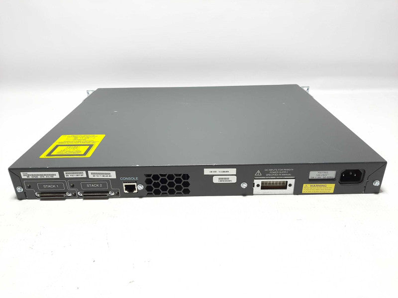 Cisco WS-C3750G-24TS-1U 24 Port Gigabit Network Switch +