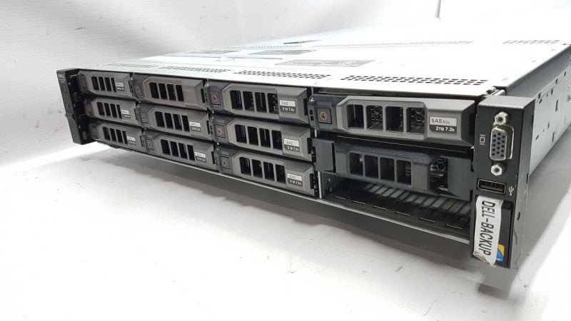 Dell Poweredge R510 xeon E5620 @ 2.40ghz / 32gb ram / 8x 2TB 1x 256gb HDD #