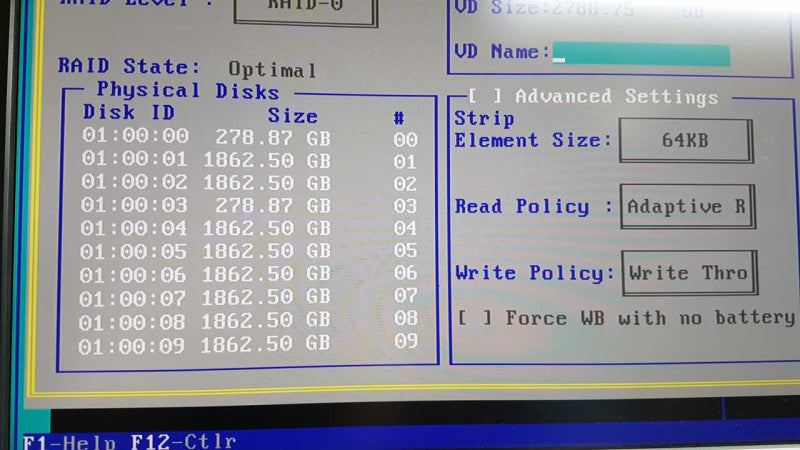 Dell Poweredge R510 xeon E5620 @ 2.40ghz / 32gb ram / 8x 2TB 1x 256gb HDD #