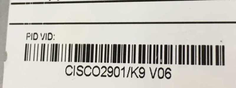 Cisco 2901 CISCO2901/K9 V06 Integrated Services Router, Used