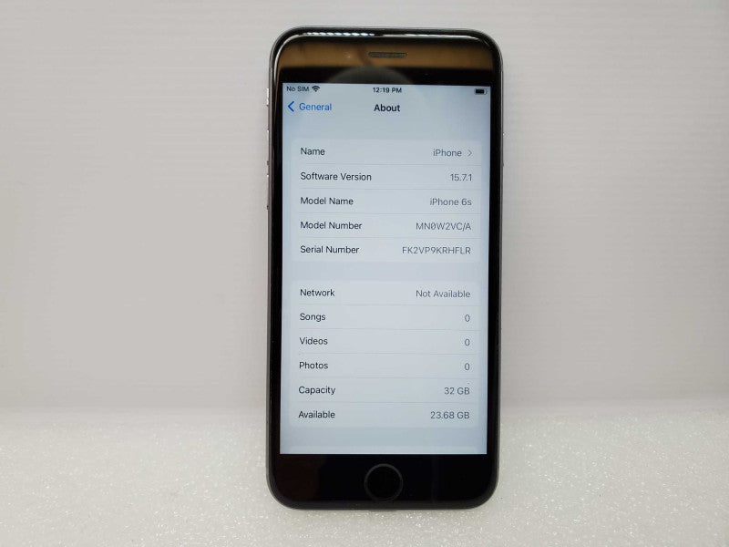 Apple iPhone 6s - 32GB - Space Grey (Unlocked) (