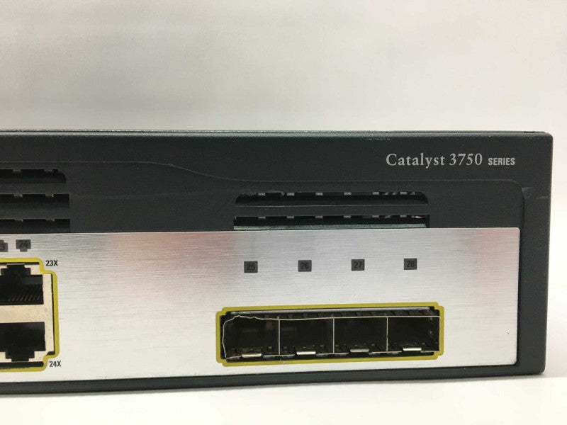 Cisco Catalyst WS-C3750G-24T-S 24 Port Gigabit Ethernet Managed Switch