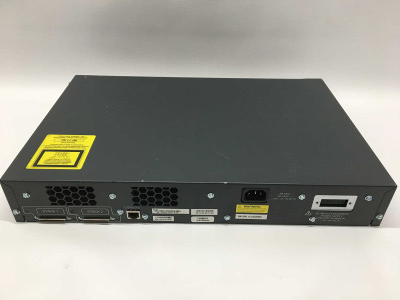 Cisco Catalyst WS-C3750G-24T-S 24 Port Gigabit Ethernet Managed Switch