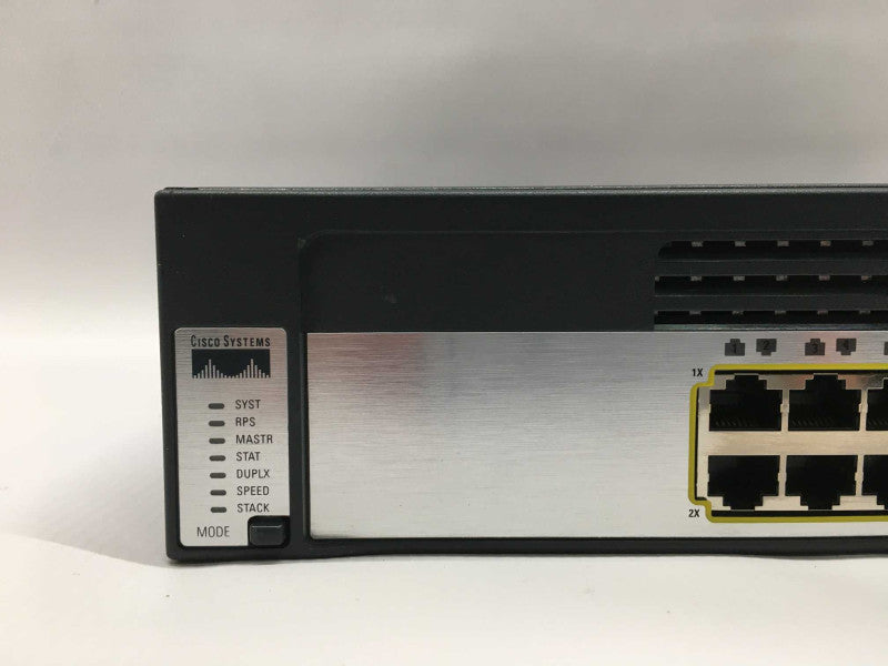 Cisco Catalyst WS-C3750G-24T-S 24 Port Gigabit Ethernet Managed Switch