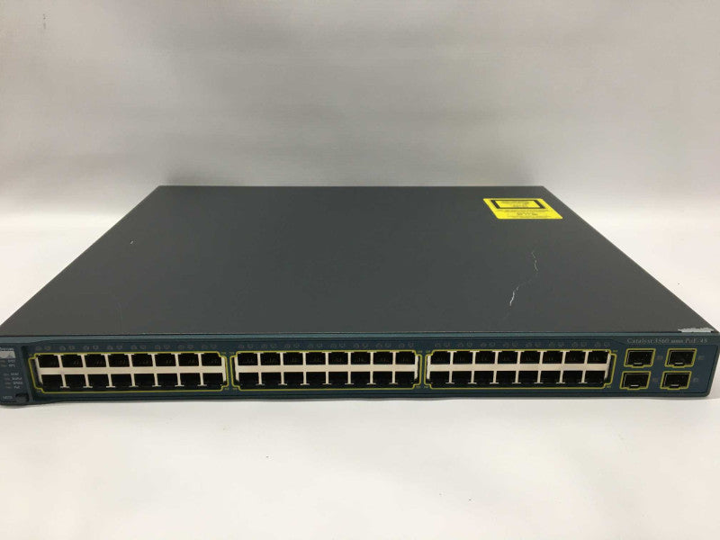 Cisco Catalyst 3560 Series WS-C3560-48PS-S v04 48-Port PoE Gigabit Switch