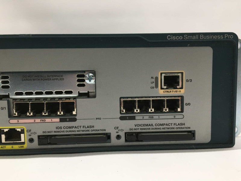 Cisco UC560-T1E1-K9 Unified Communications 500 Series with FXO and T1/E1, READ