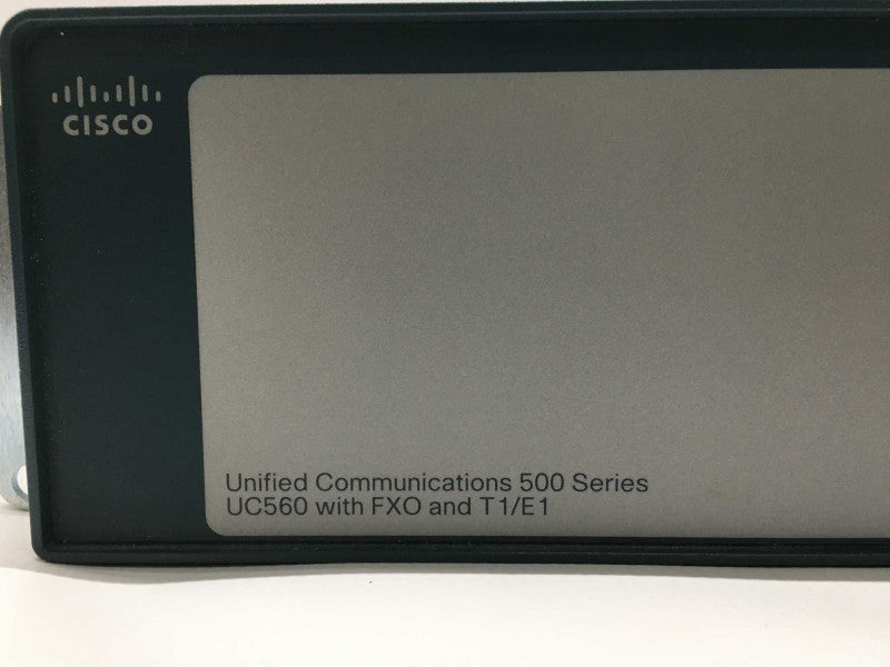 Cisco UC560-T1E1-K9 Unified Communications 500 Series with FXO and T1/E1, READ